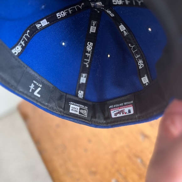 Toronto Blue Jays New Era Home Game 59FIFTY Fitted Baseball Hat, MLB - Picture 5 of 7